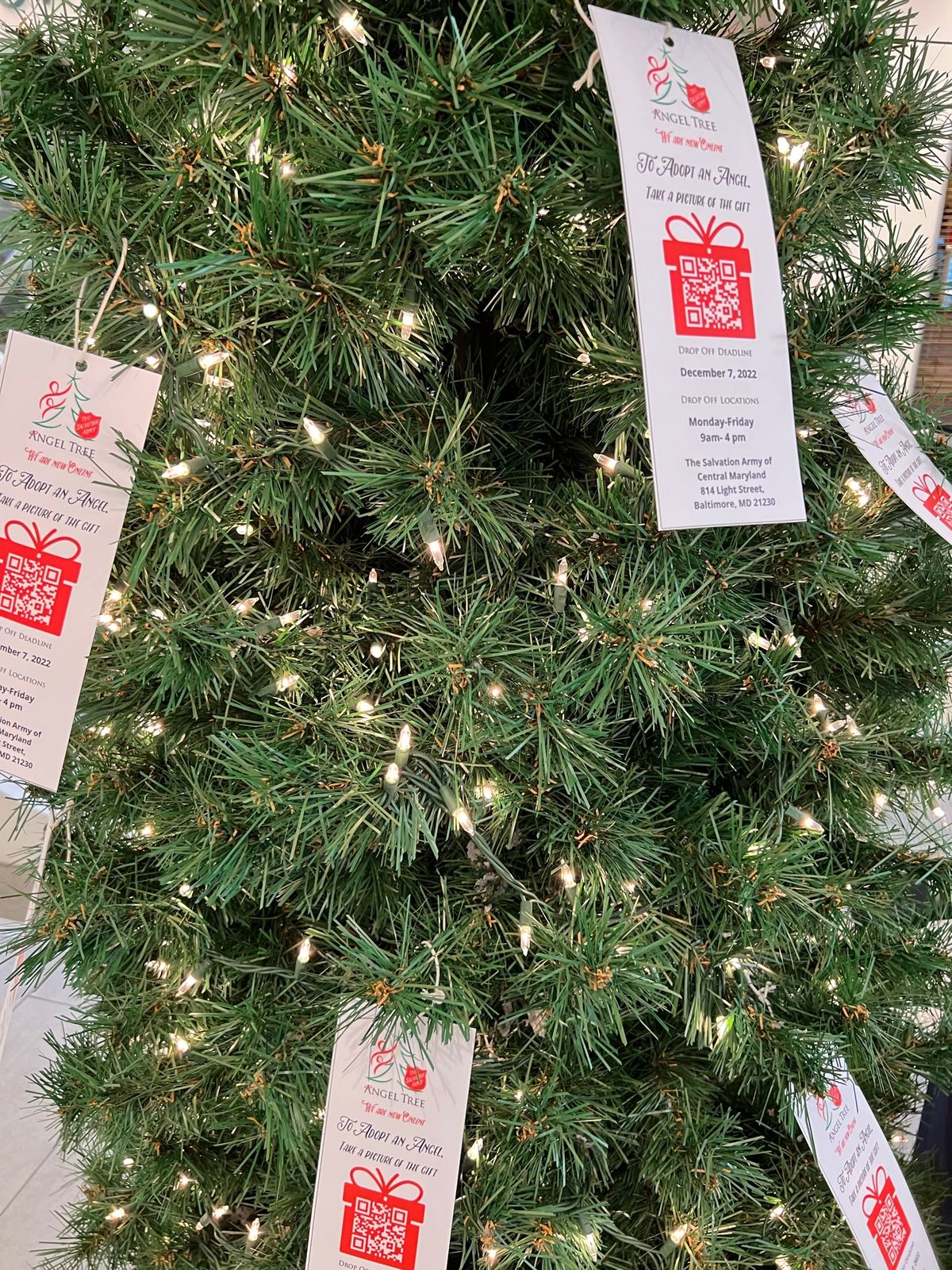 Salvation Army Angel Tree at The Shops at Kenilworth