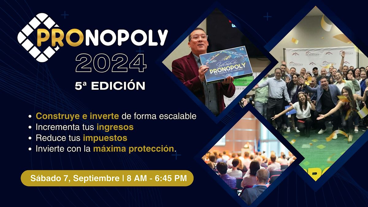 PRONOPOLY: Aprende a construir e invertir de forma escalable