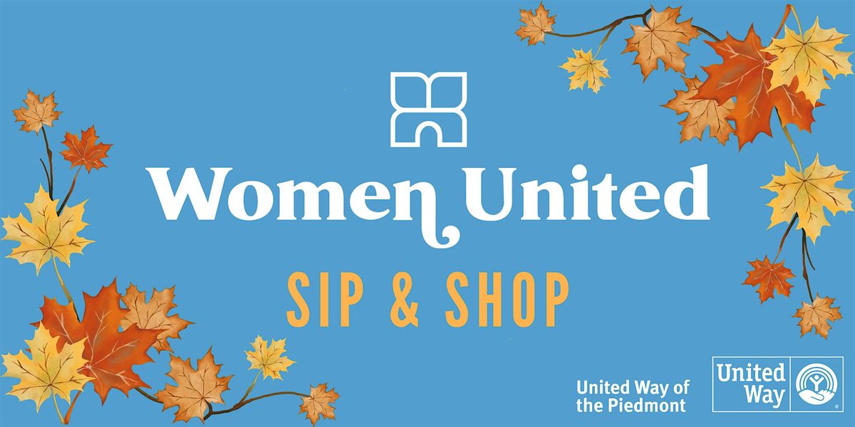 Women United Fall Sip & Shop