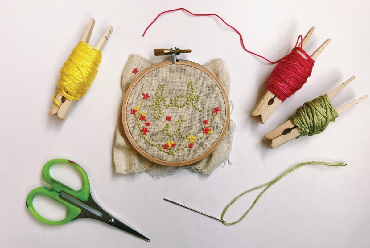 Embroidery 101: Hoops (in person!)