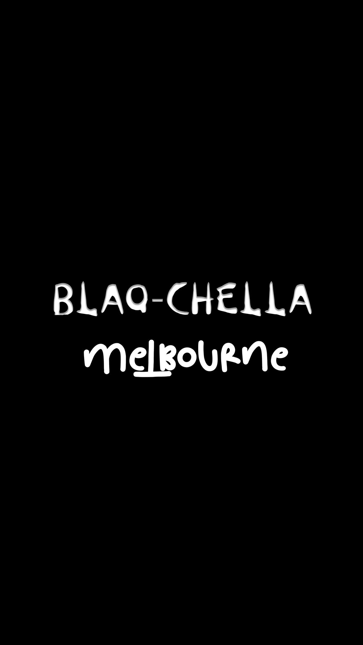 bLaQ- cHeLlA - disco - Melbourne