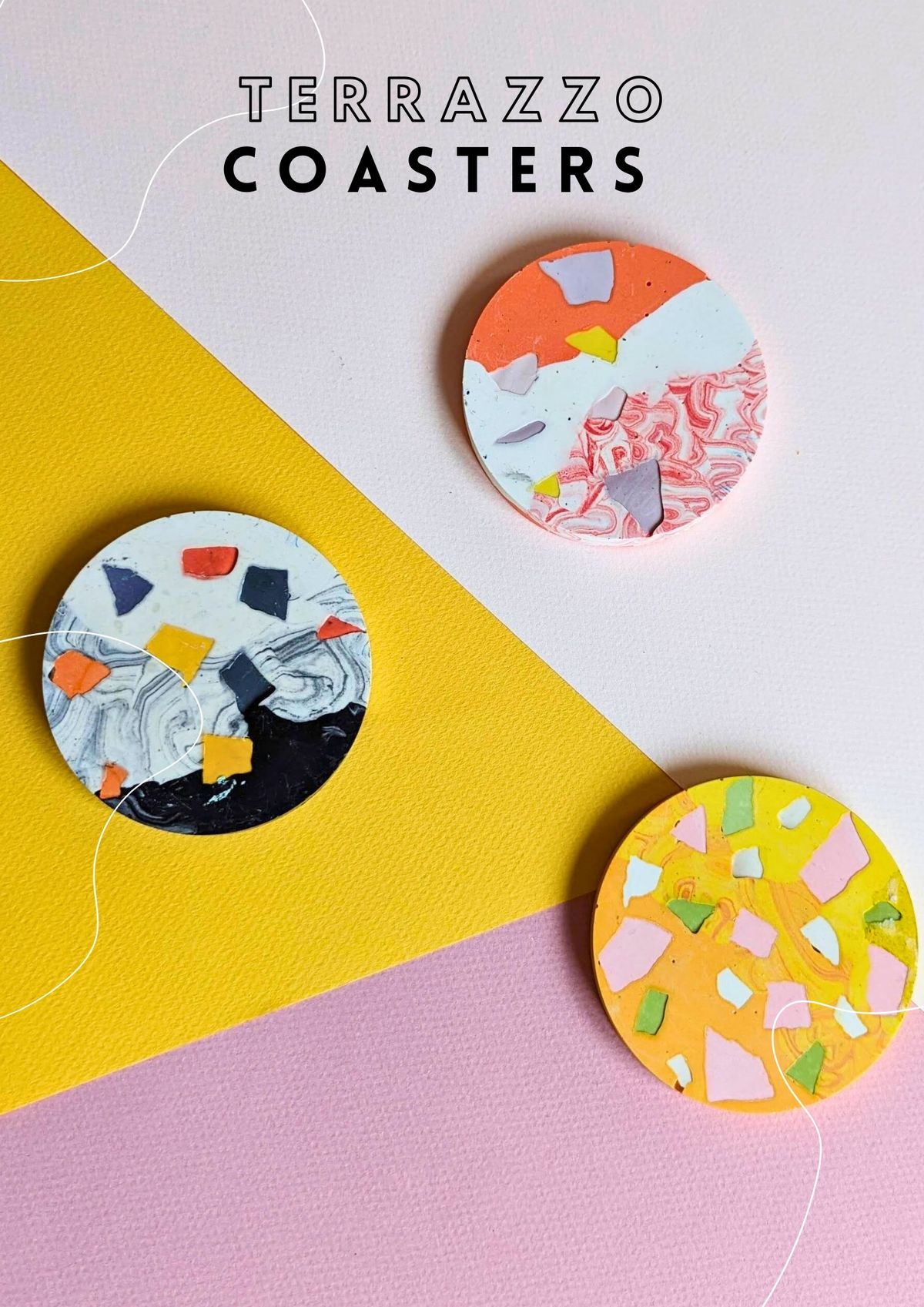 Eco-Resin Coasters Workshop - Terrazzo Craft Workshop