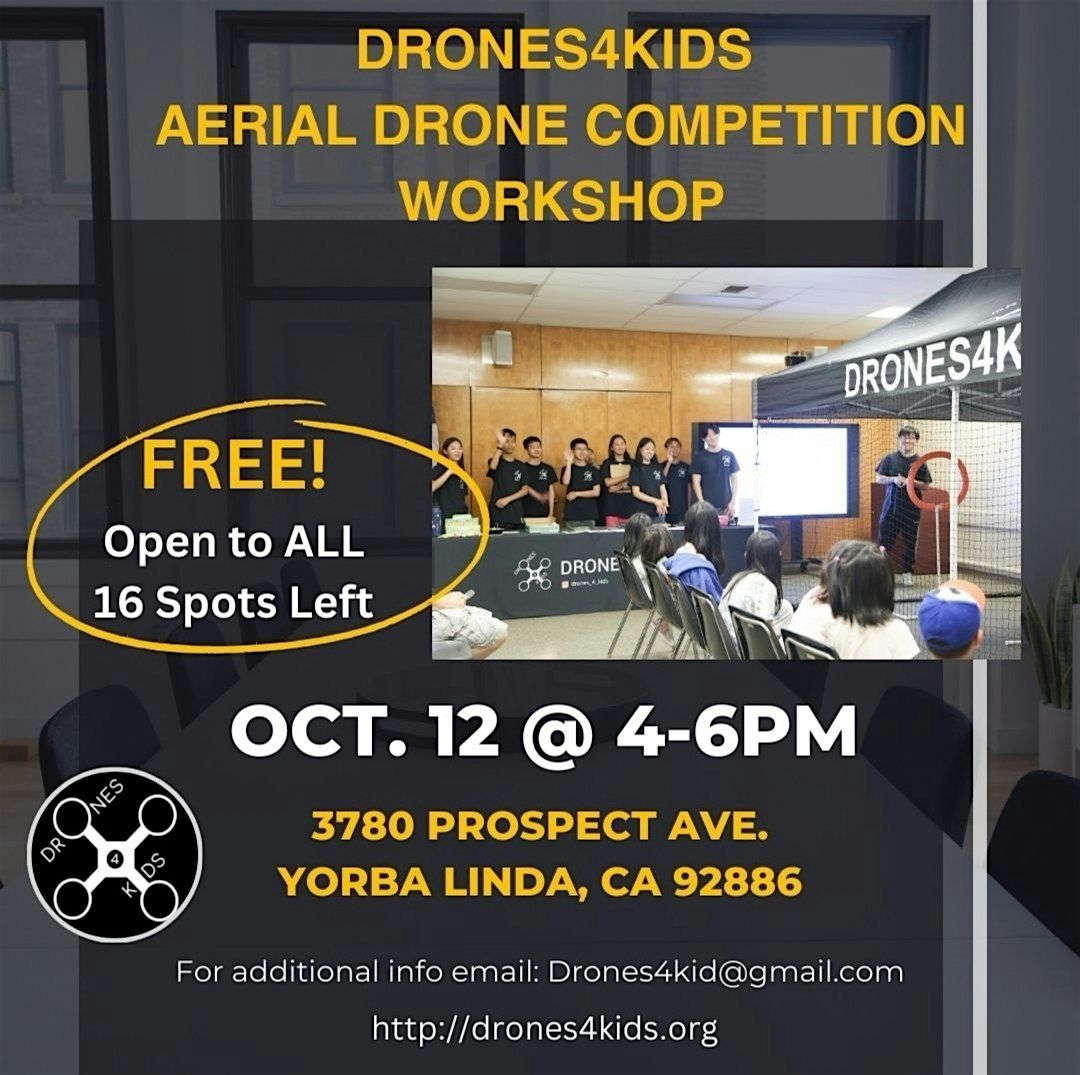 FREE DRONE WORKSHOP