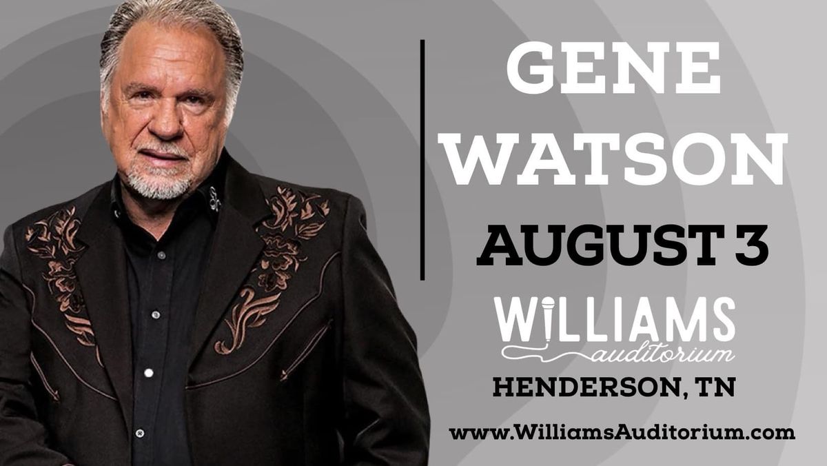 Gene Watson at Jackson Live and Event Center