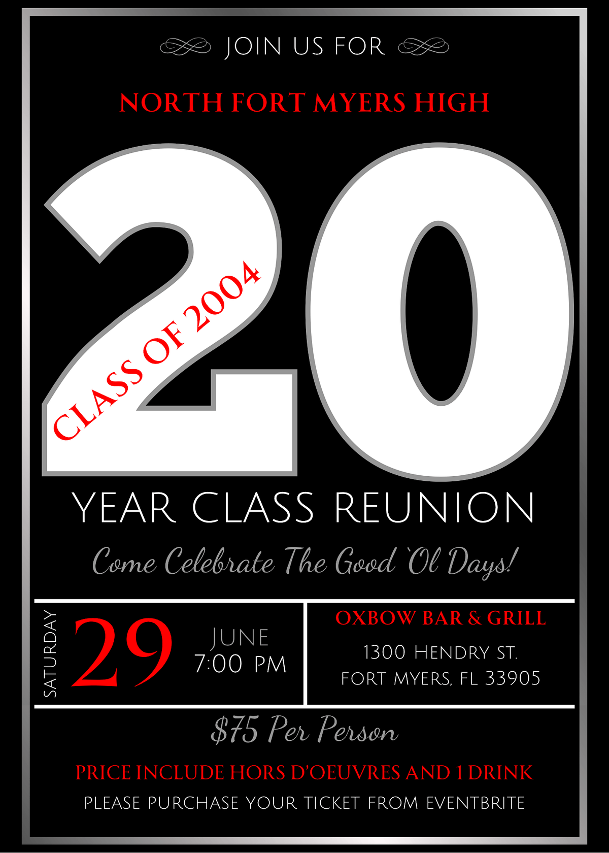 NFMHS  Class of 2004 Reunion