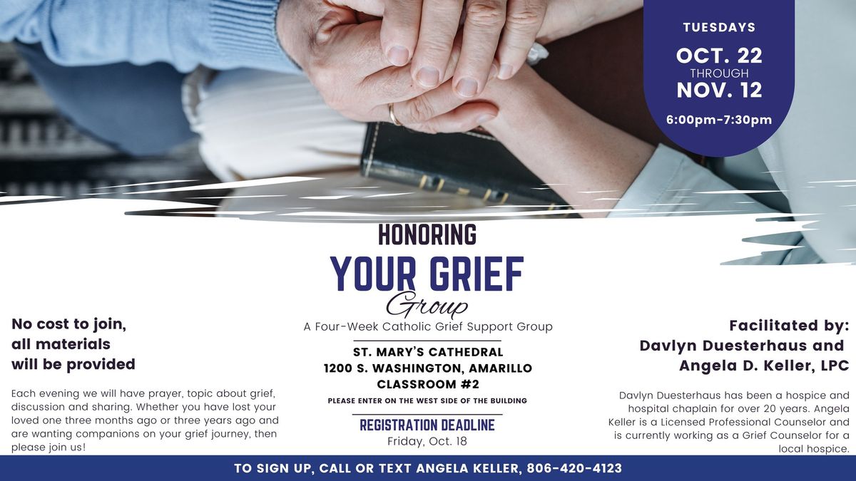 Honoring Your Grief Group