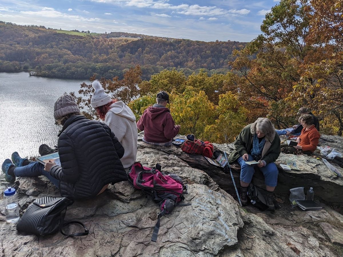 Nature Journaling: River Rocks & Water