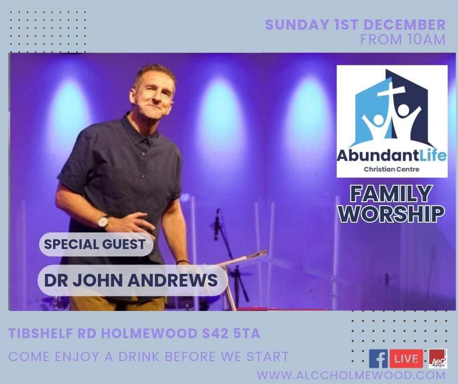 Sunday Worship with Dr. John Andrews