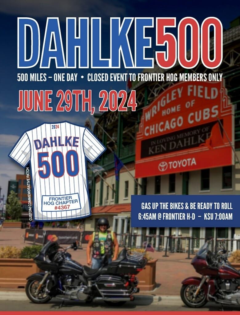 NEW DATE - Dahlke 500 - 2024