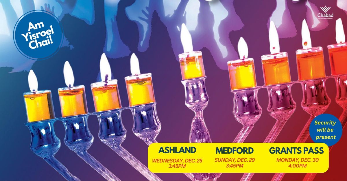 Medford Menorah Lighting