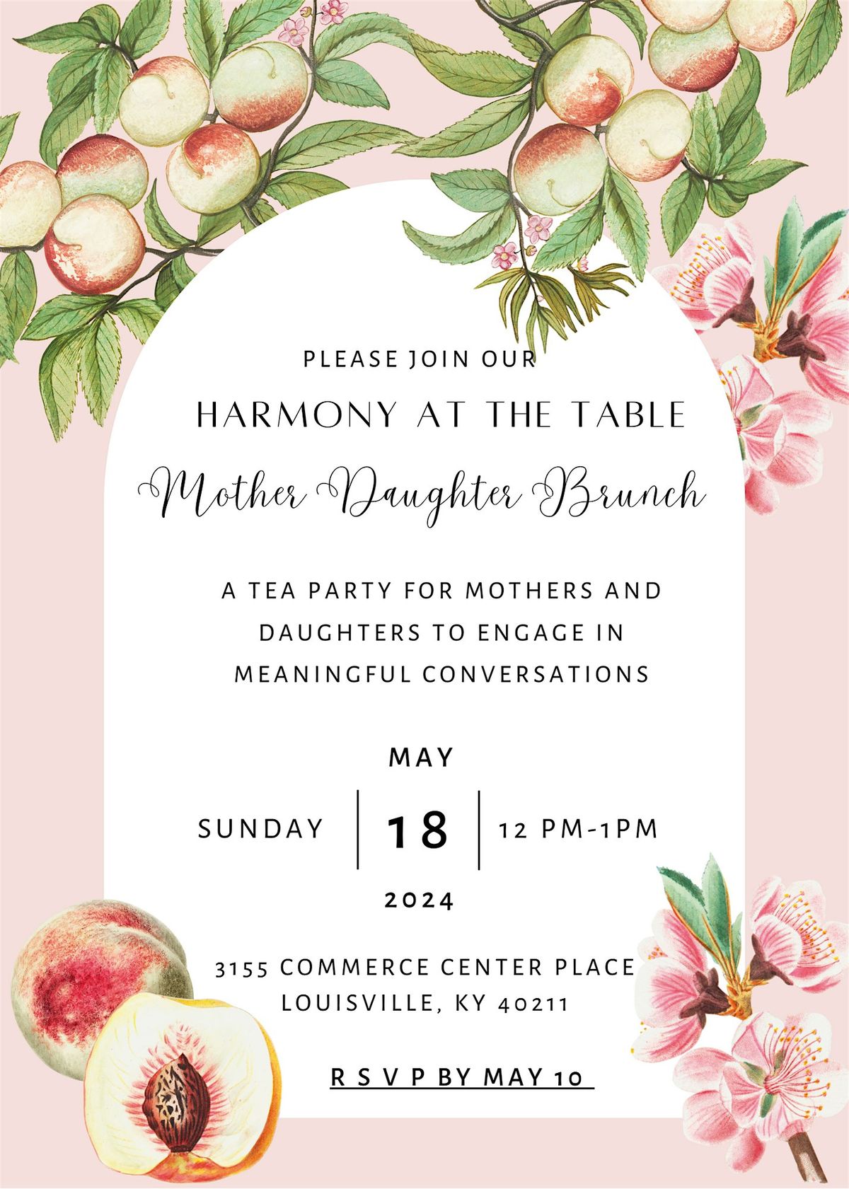 Harmony at the Table: Mother Daughter Brunch