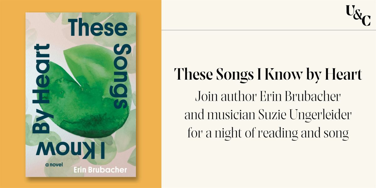 These Songs I Know by Heart: Book Launch