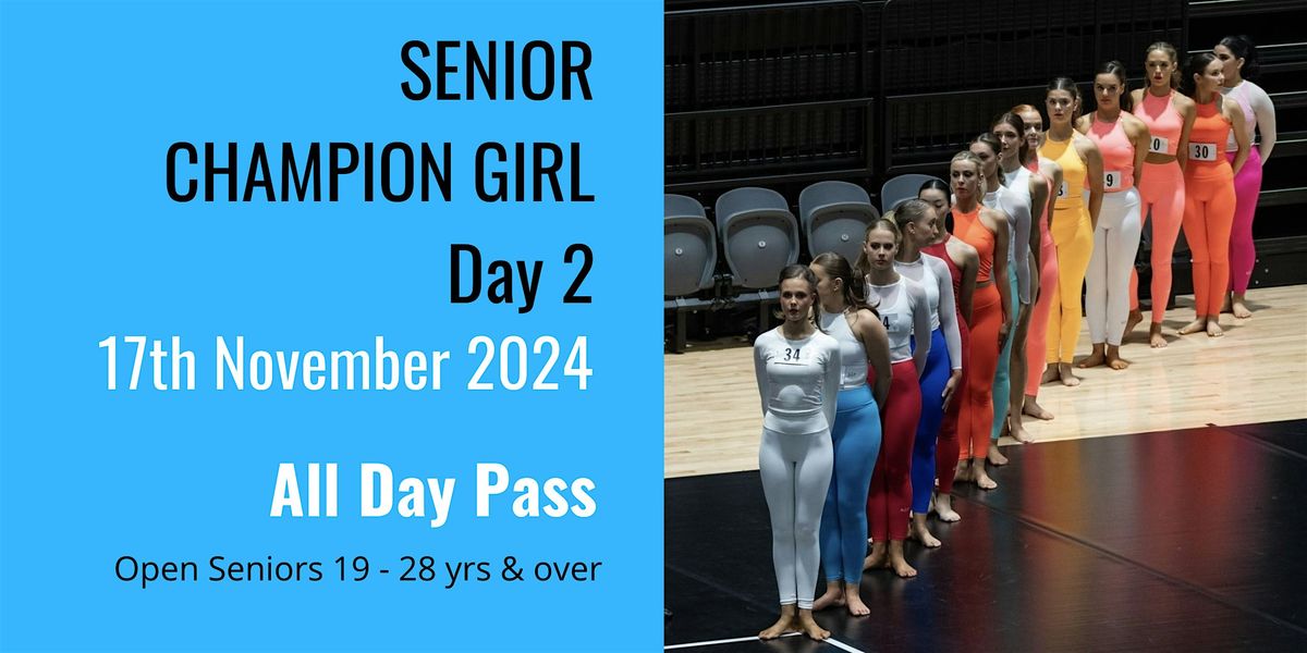 BJP Senior Champion Girl - Day 2