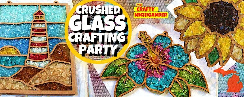 Crushed Glass Resin Pour Party - Grand Rapids