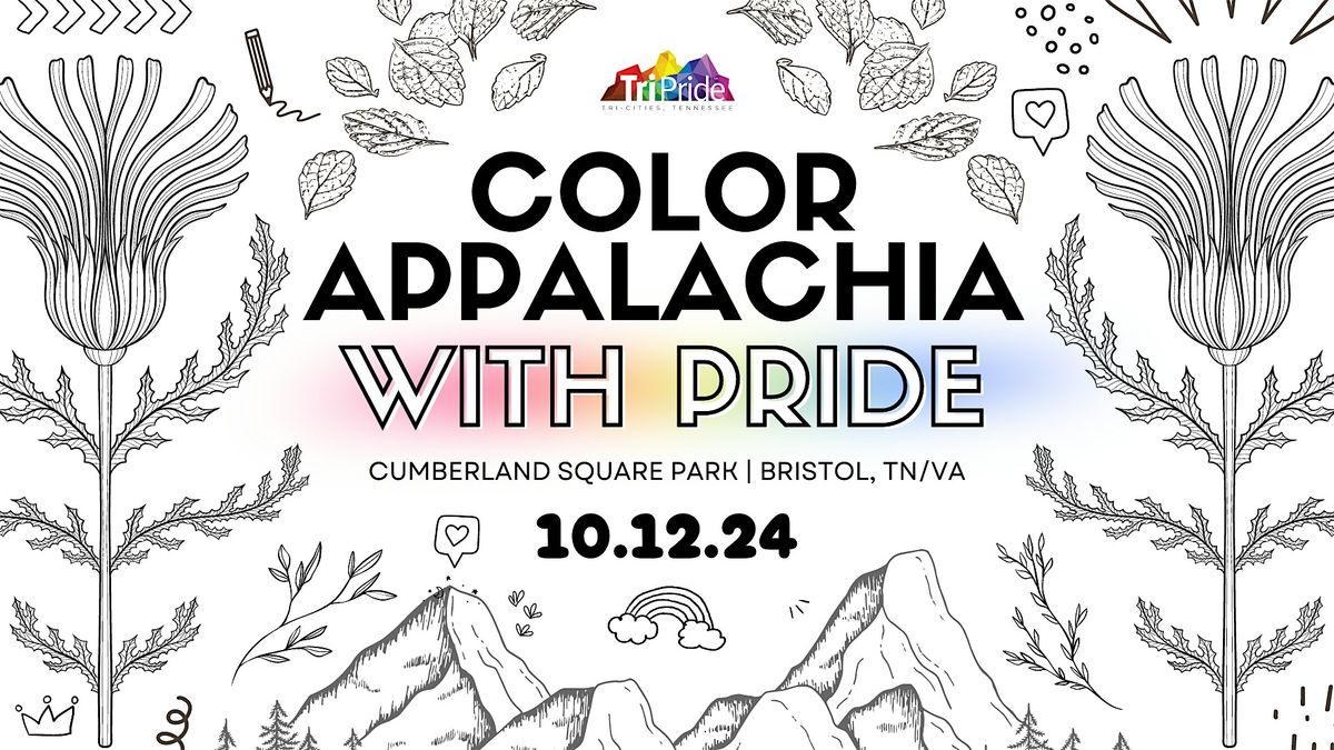 FREE TriPride 2024 Parade & Festival: Color Appalachia with Pride
