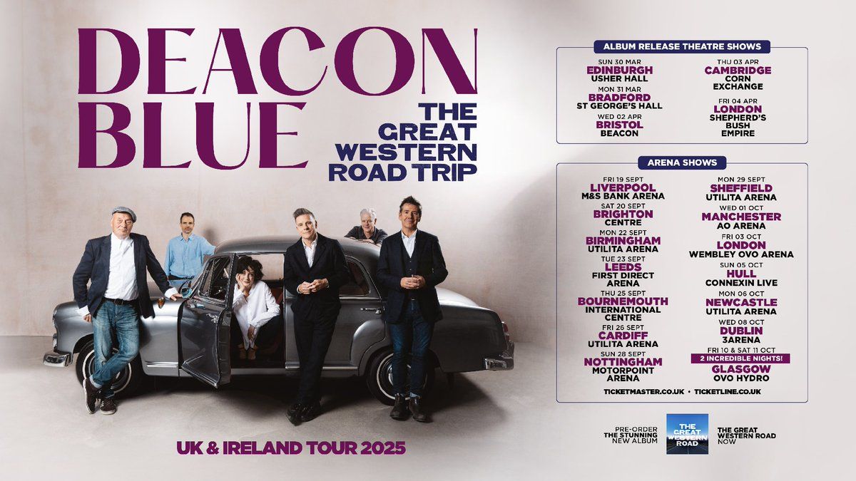 Deacon Blue at Connexin Live