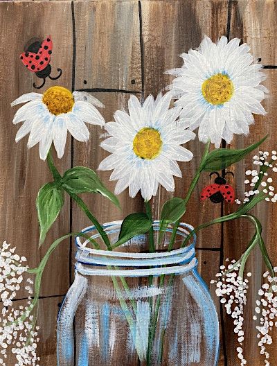 Paint with Ashley Blake "Barry  Steed Fundraiser" Paint Night