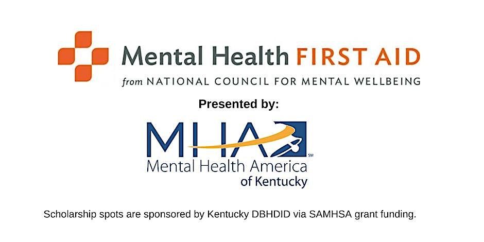 Oct 7, 2024 Virtual Mental Health First Aid