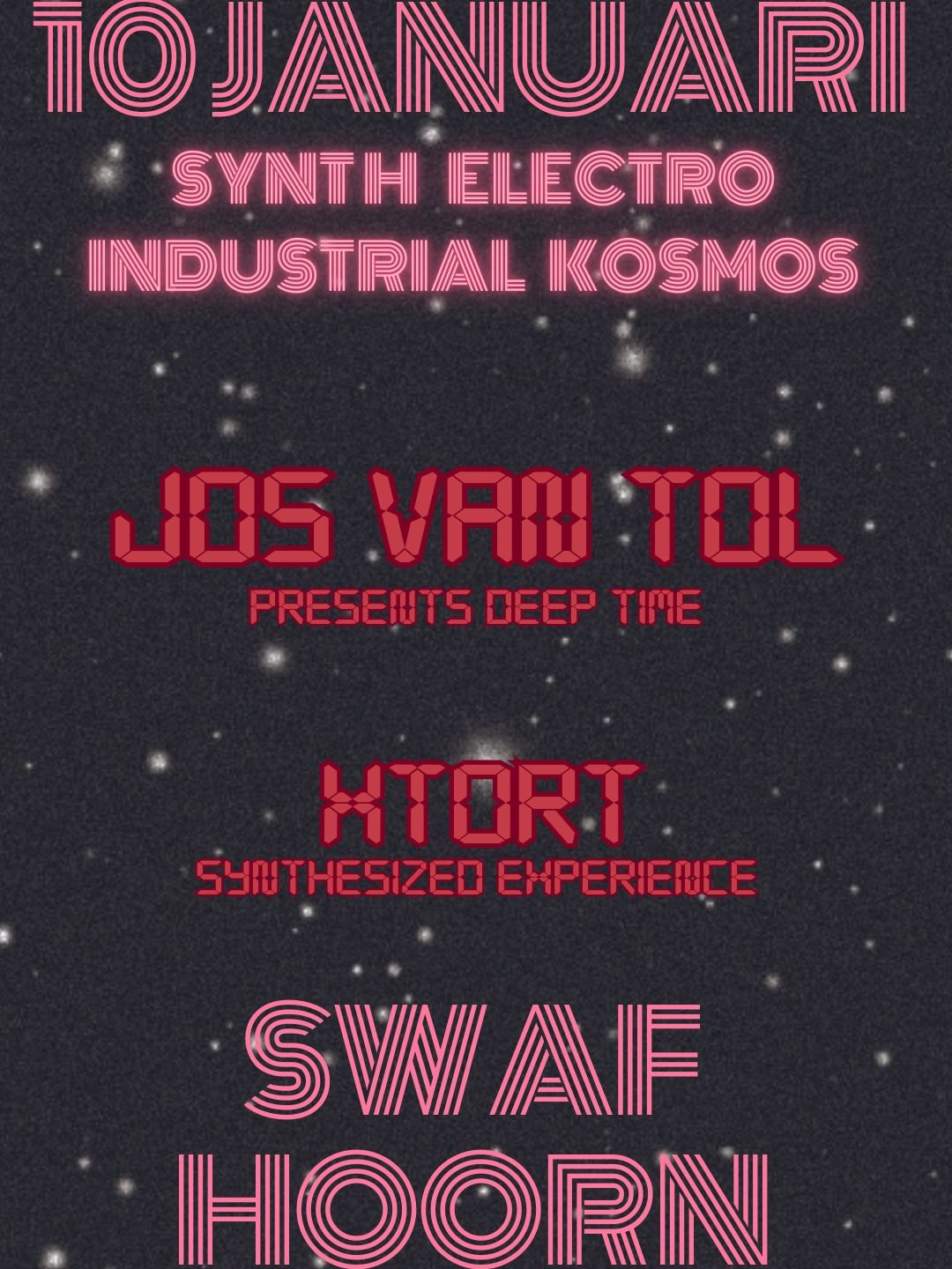 xtort \/ Jos van Tol (synth electro industrial kosmos) 