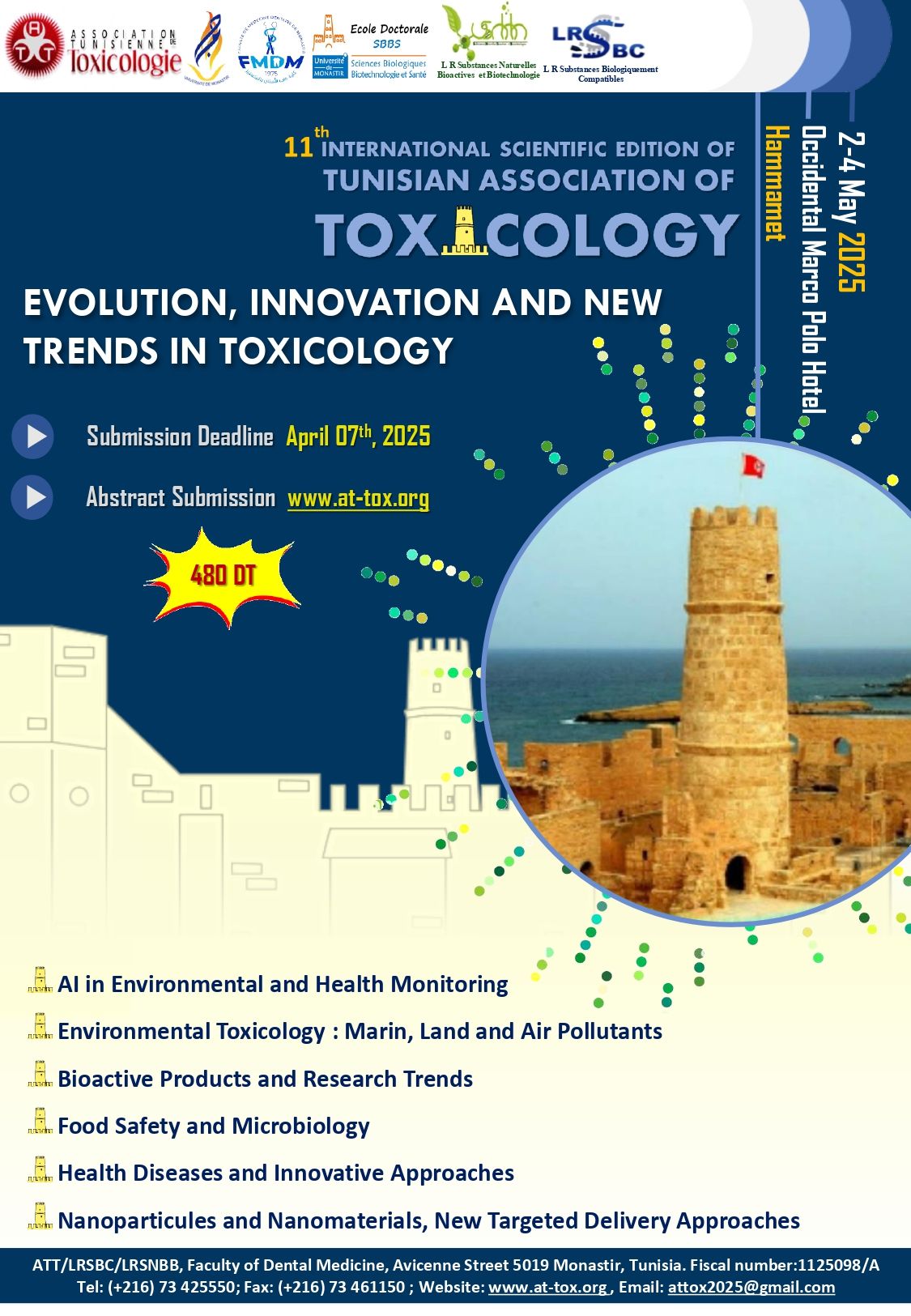 11th International Scientific Edition of the Tunisian Association of Toxicology (ATT) 