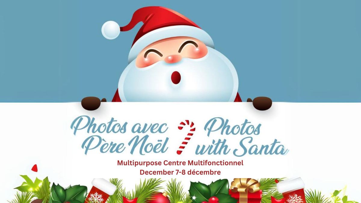 Session de photos avec le P\u00e8re No\u00ebl  \ud83c\udf85\ud83d\udcf8 Photo Session with Santa Claus