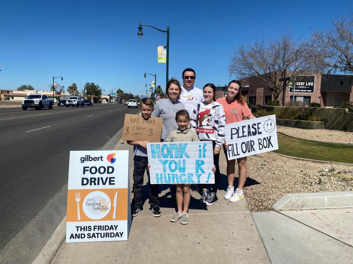 Gilbert Community Food Drive
