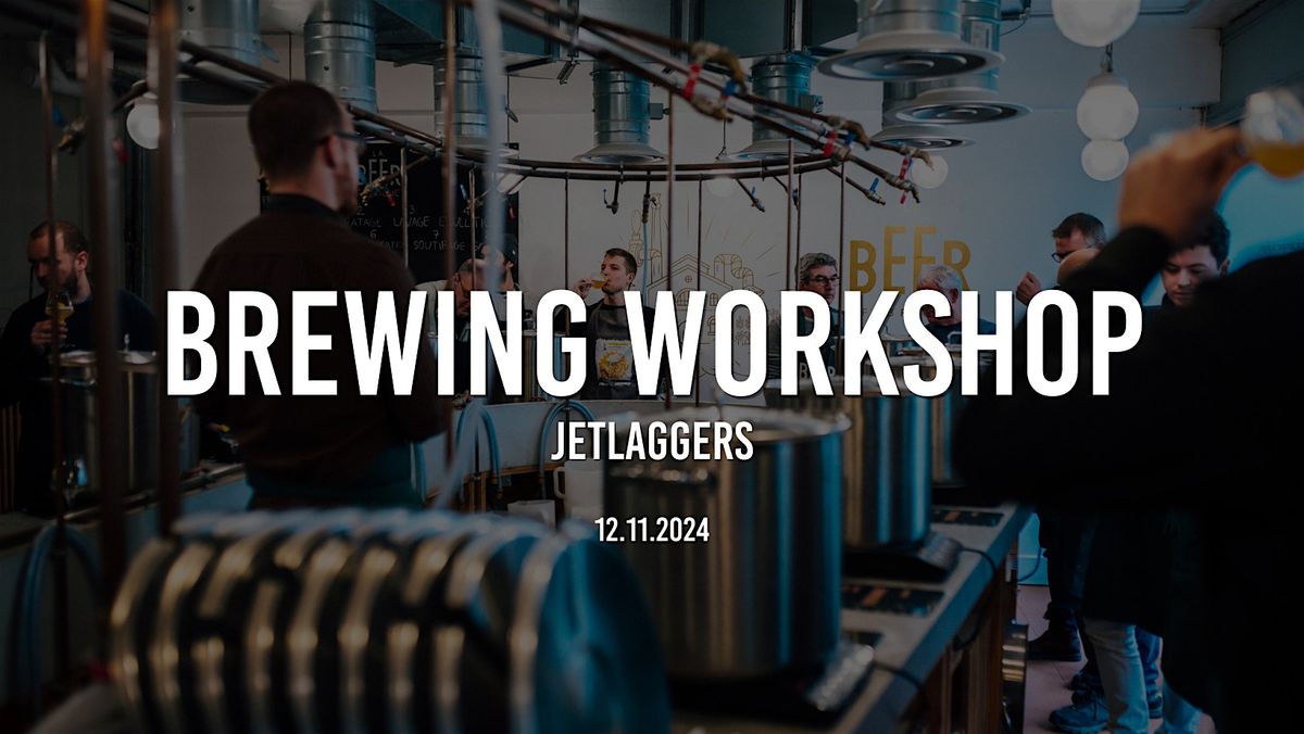 Brewing workshop with Jetlaggers \u2013 Paris