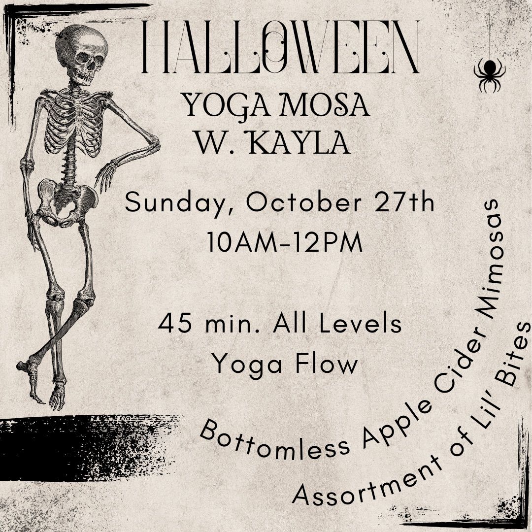 Halloween Yoga Mosa with Kayla