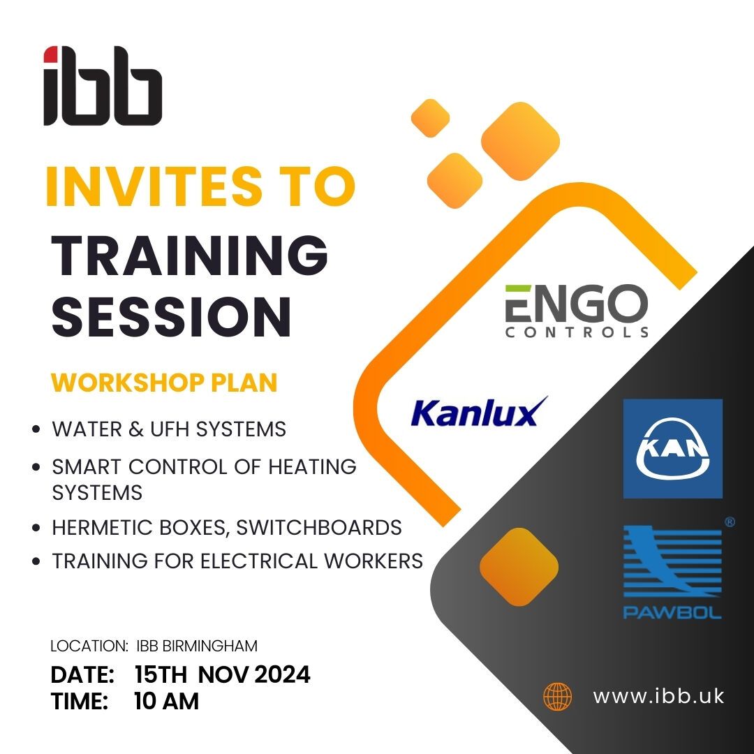 Underfloor Heating & Installer Training! BIRMINGHAM15th November!