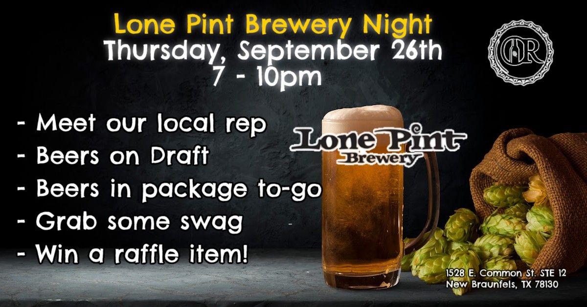 Lone Pint Brewery Night