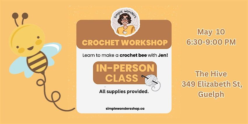 Crochet Your Own Bee with Jen from Simple Wonders