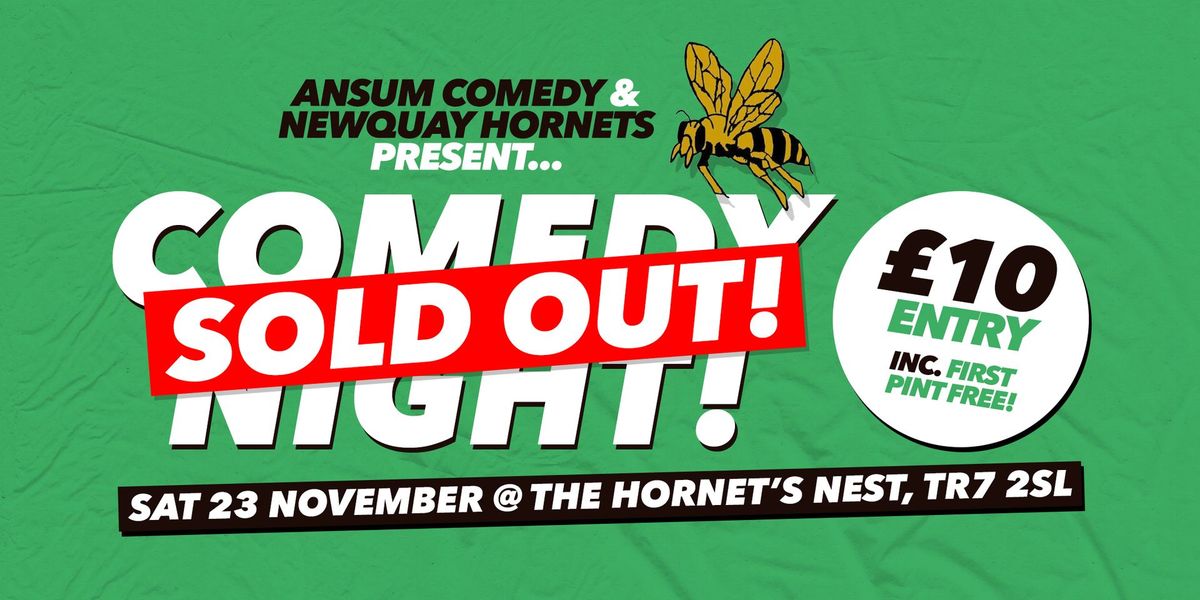 Comedy Night @ The Hornet's Nest! SOLD OUT!