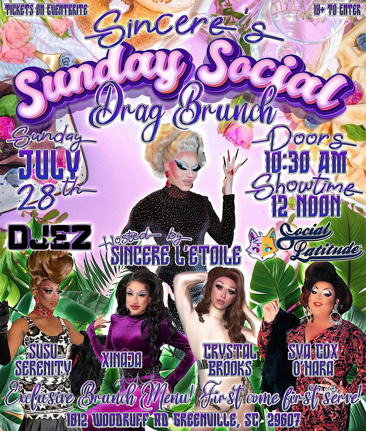 Sincere's Sunday School Drag Show