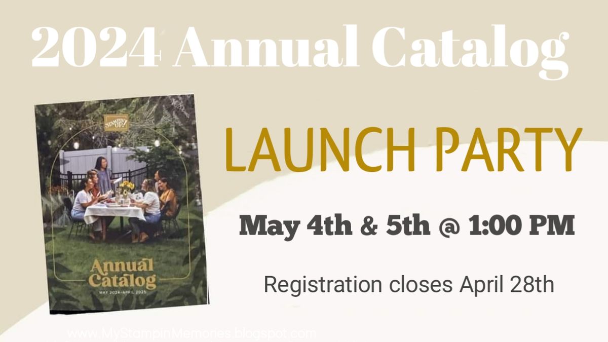 Annual Catalog Launch Party