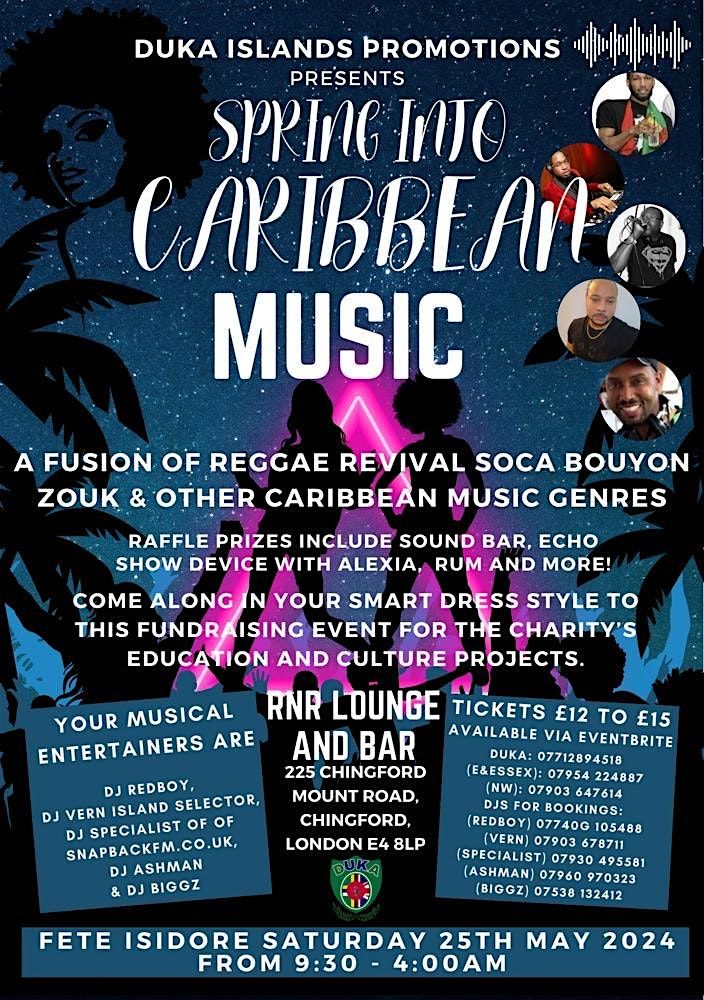 Spring into Caribbean Music