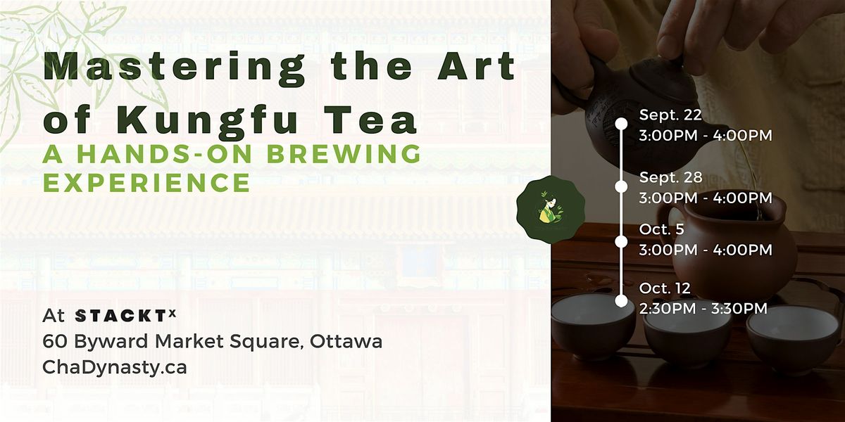 Mastering the Art of Kungfu Tea: A Hands-on Brewing Experience