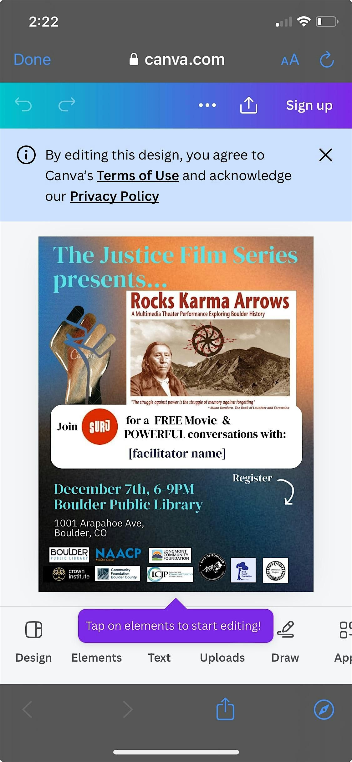 ROCKS, KARMA, ARROWS Film Showing and Conversation