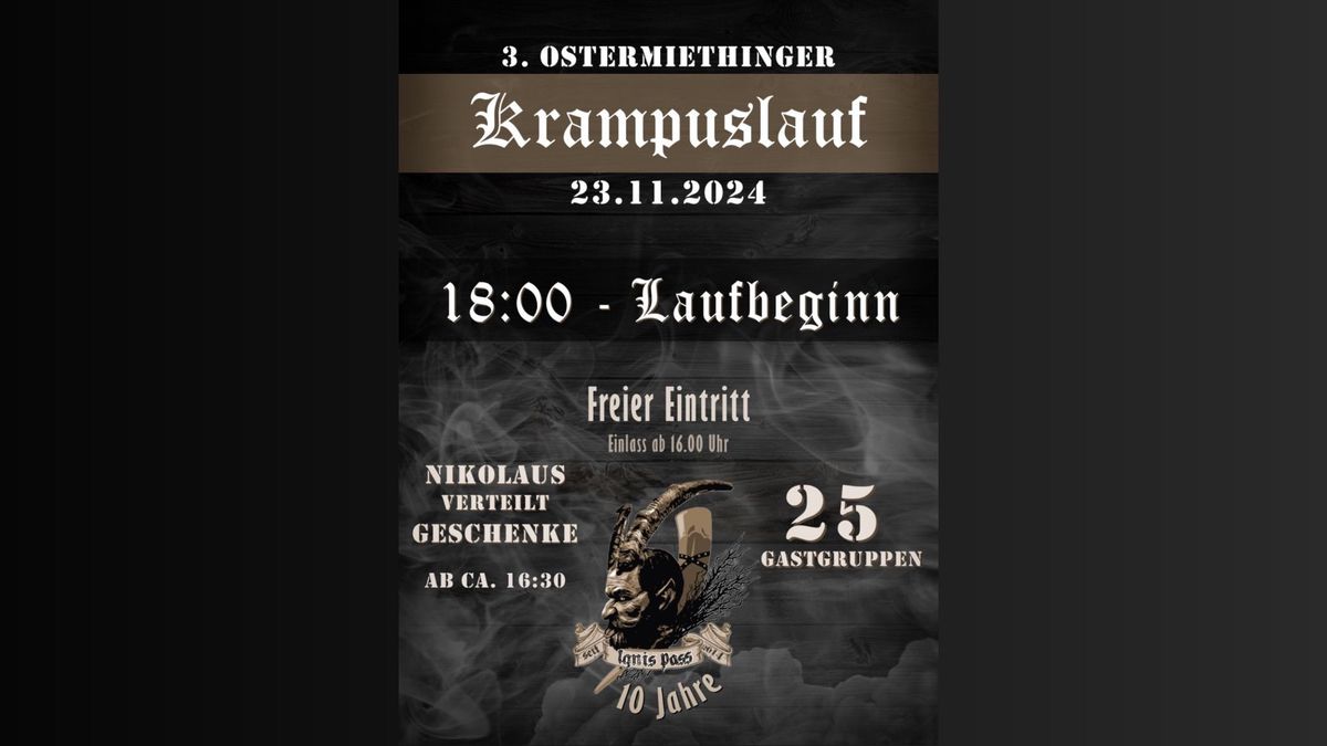 3. Ostermiethinger Krampuslauf 