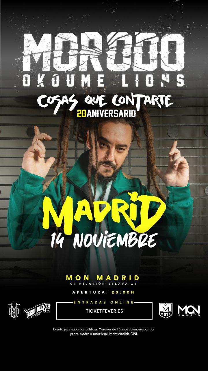 MORODO 20\u00ba Aniversario "Cosas Que Contarte"