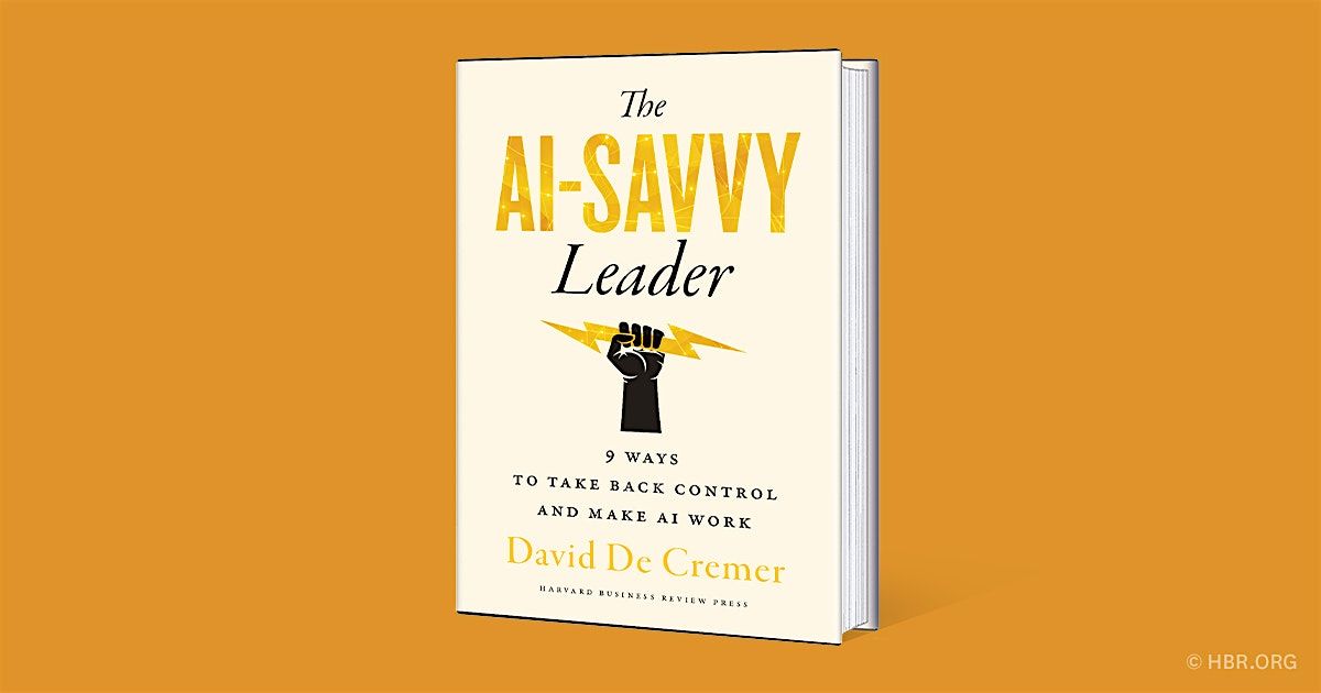 HBR Press and Northeastern University London  present: The AI-Savvy Leader