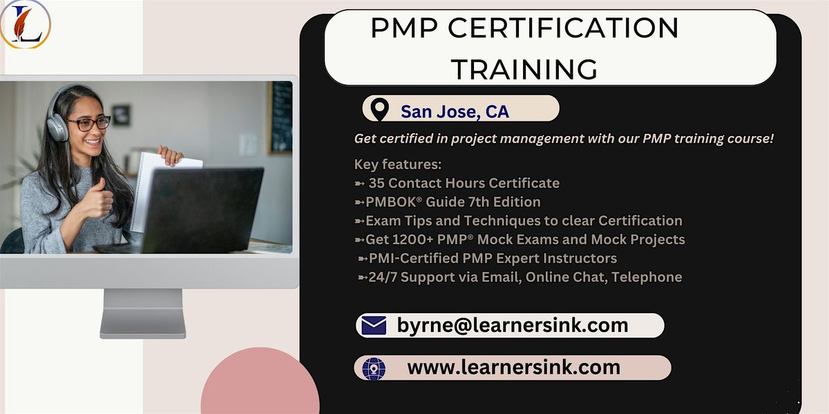 PMP Exam Prep Training Course in San Jose, CA