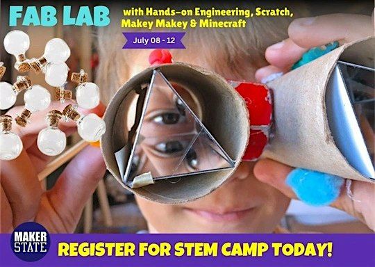 Fab Lab with Hands-on Engineering, Scratch, Makey Makey & Minecraft