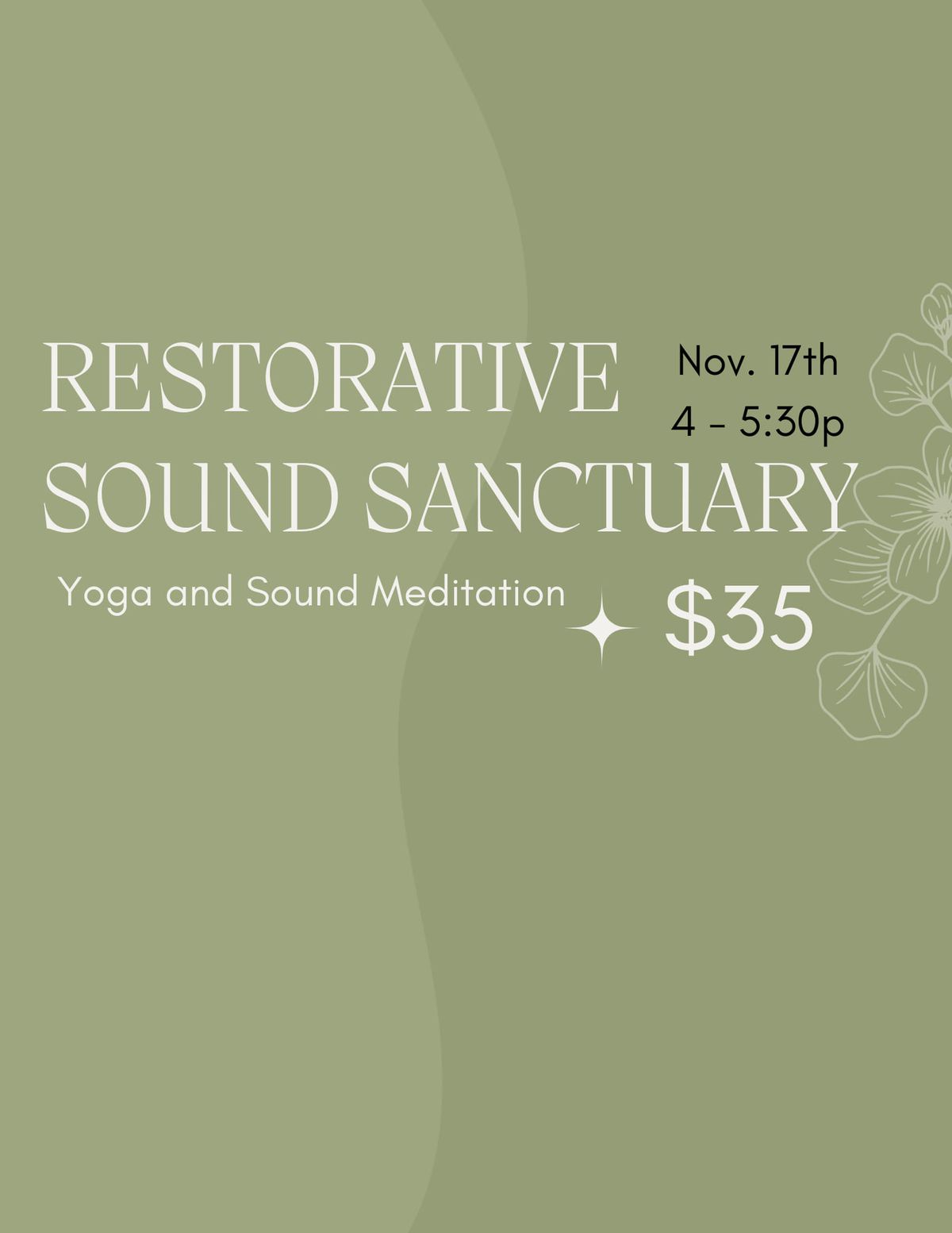 Restorative Sound Sanctuary