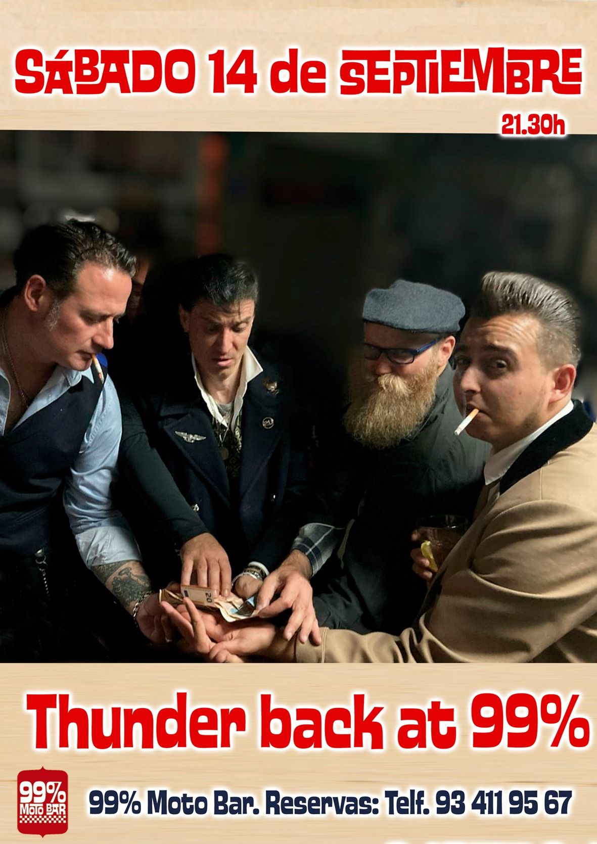 THUNDER BACK AT 99%