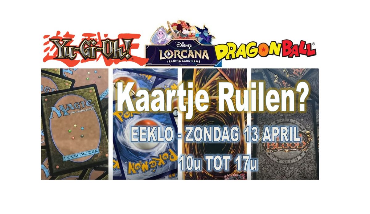 \ud83d\udc30 Eerste jaarlijkse ruilbeurs in Eeklo! \ud83d\udc30