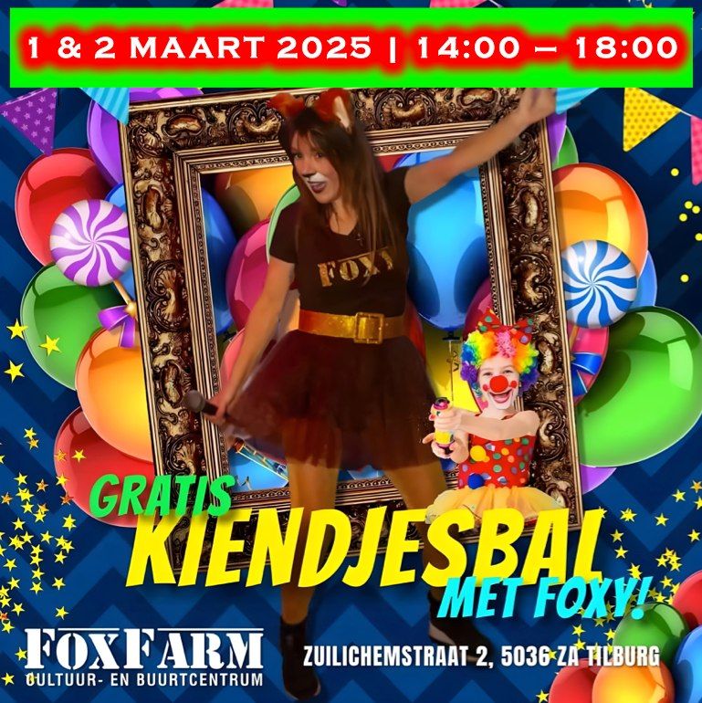 Kiendjesbal @ FoxFarm! (kindercarnaval)