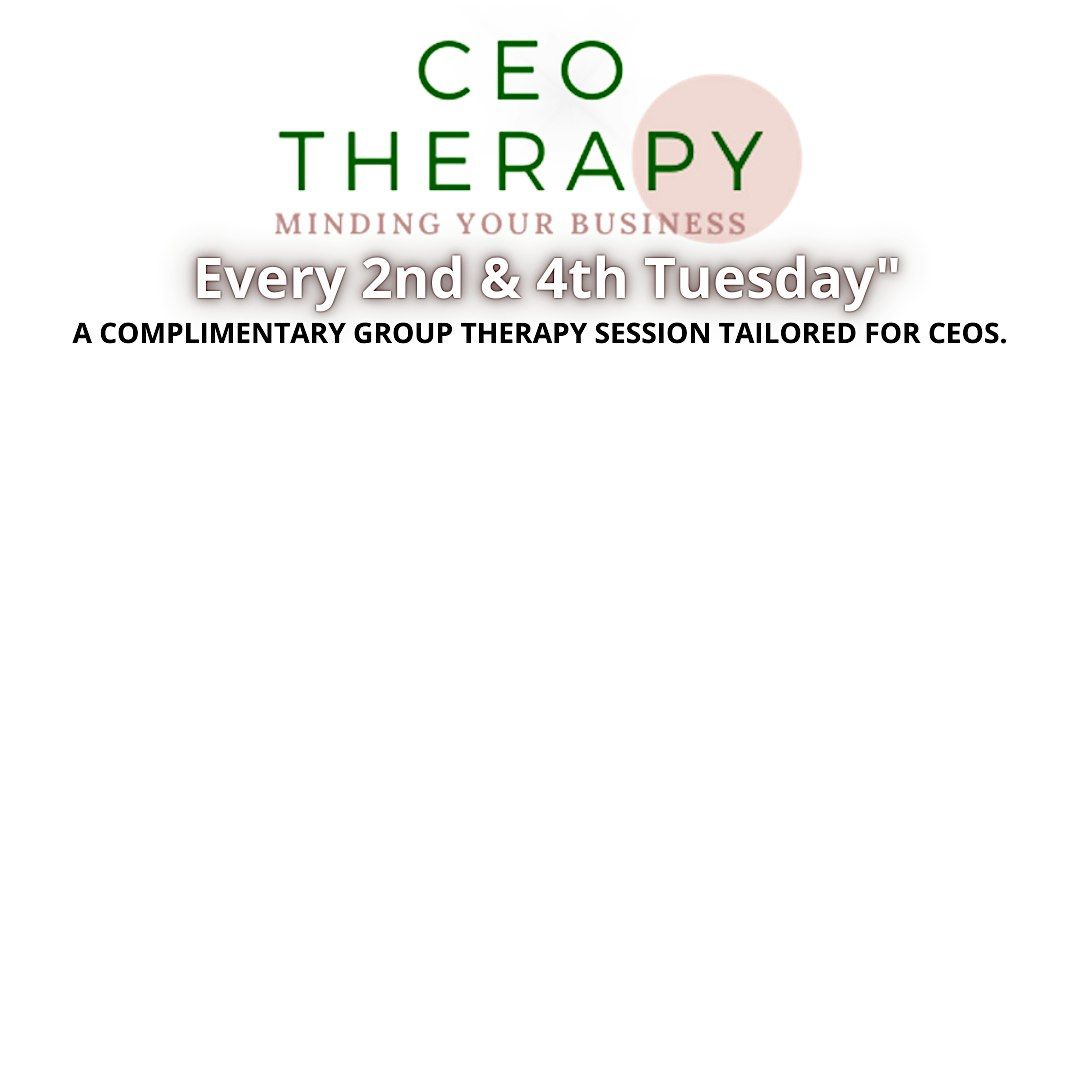 CEO Therapy - Building with Broken Pieces