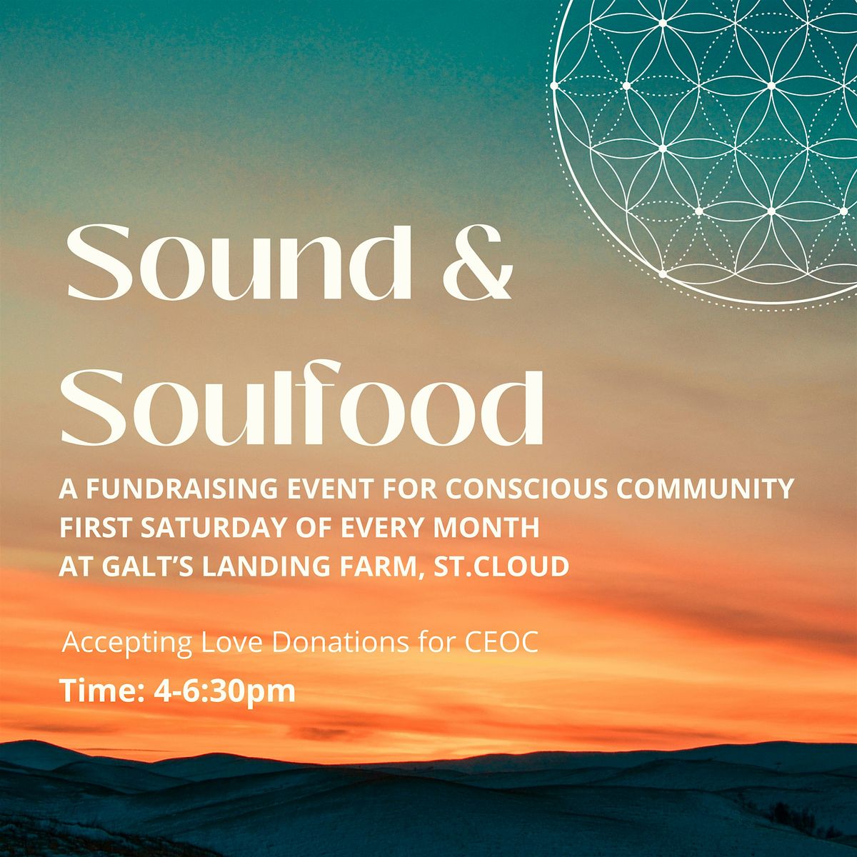 Sound & Soulfood: Community Meditation & Dinner