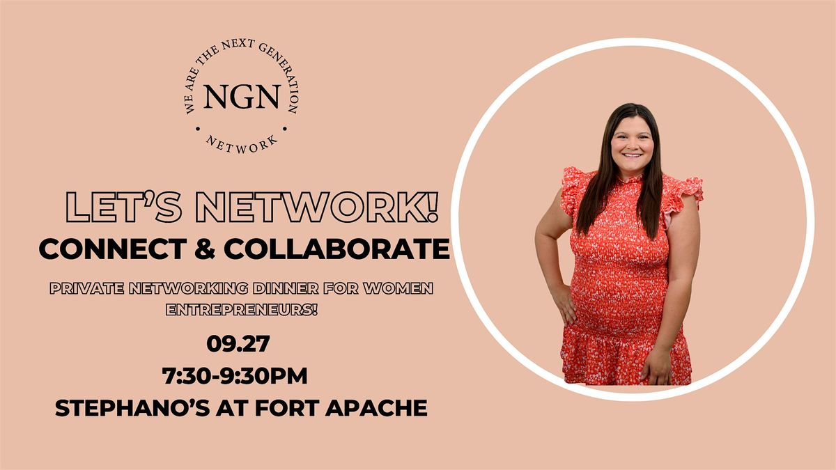 Connect and Collaborate: Private Networking Dinner for Women Entrepreneurs