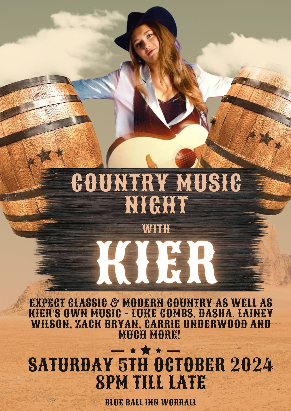 Get your Hats & Boots ready for a proper Country night at the Ball